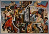 Thomas Hart Benton, City Activities With Dancehall