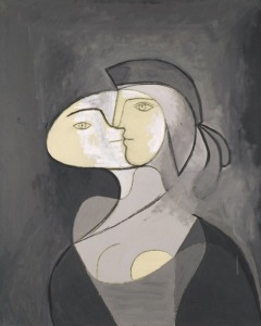 Pablo Picasso Marie-Thérèse, face et profil, 1931 Oil and charcoal on canvas